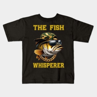 The Fish Whisperer Kids T-Shirt